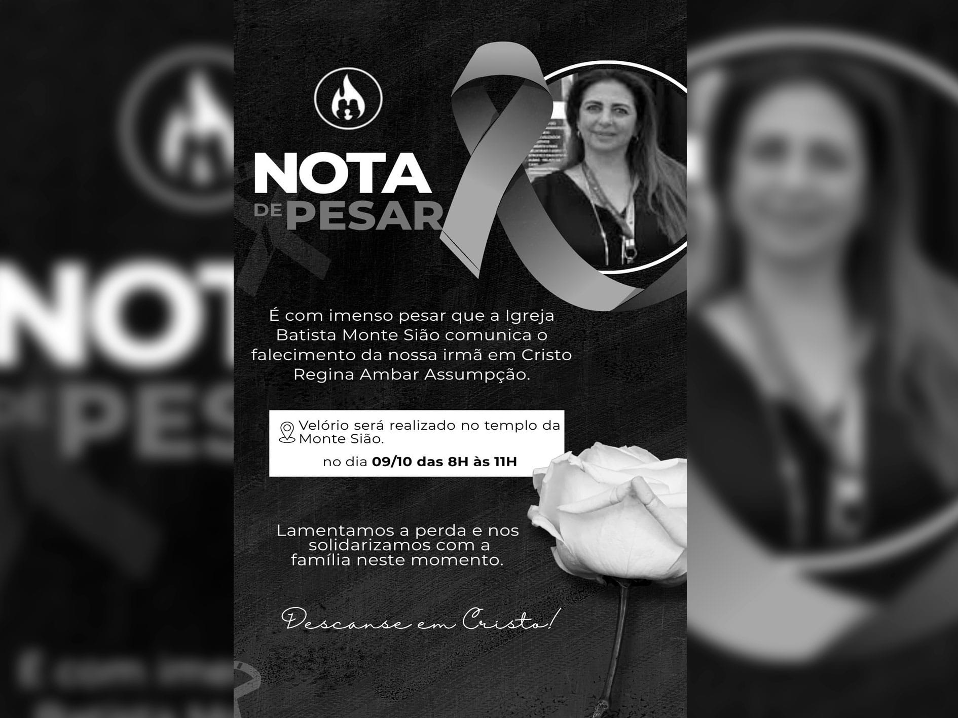 Morre aos 61 anos a empresária Regina Ambar Assumpção