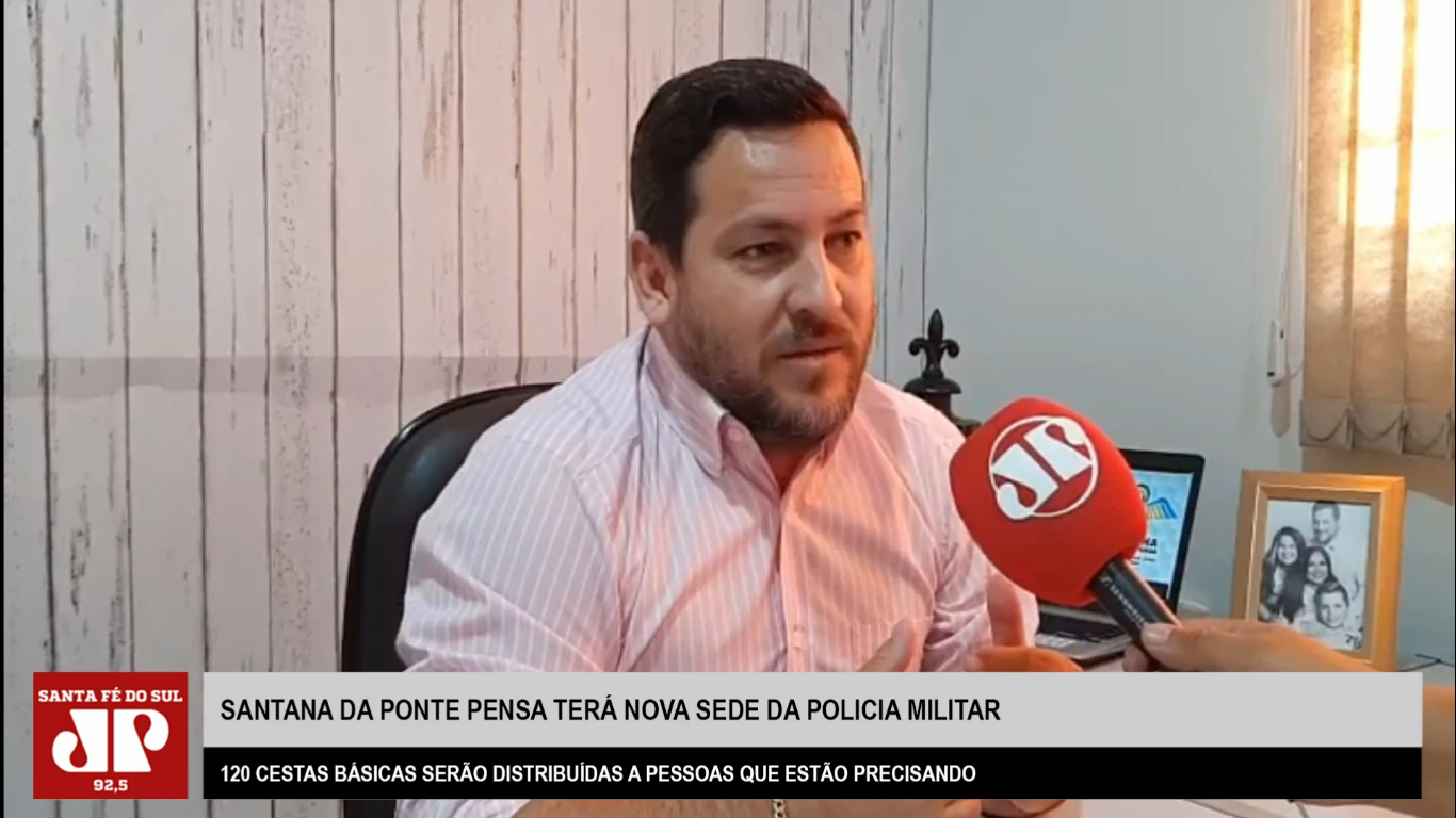 Santana da Ponte Pensa terá nova sede da Polícia Militar. Obra já foi iniciada
