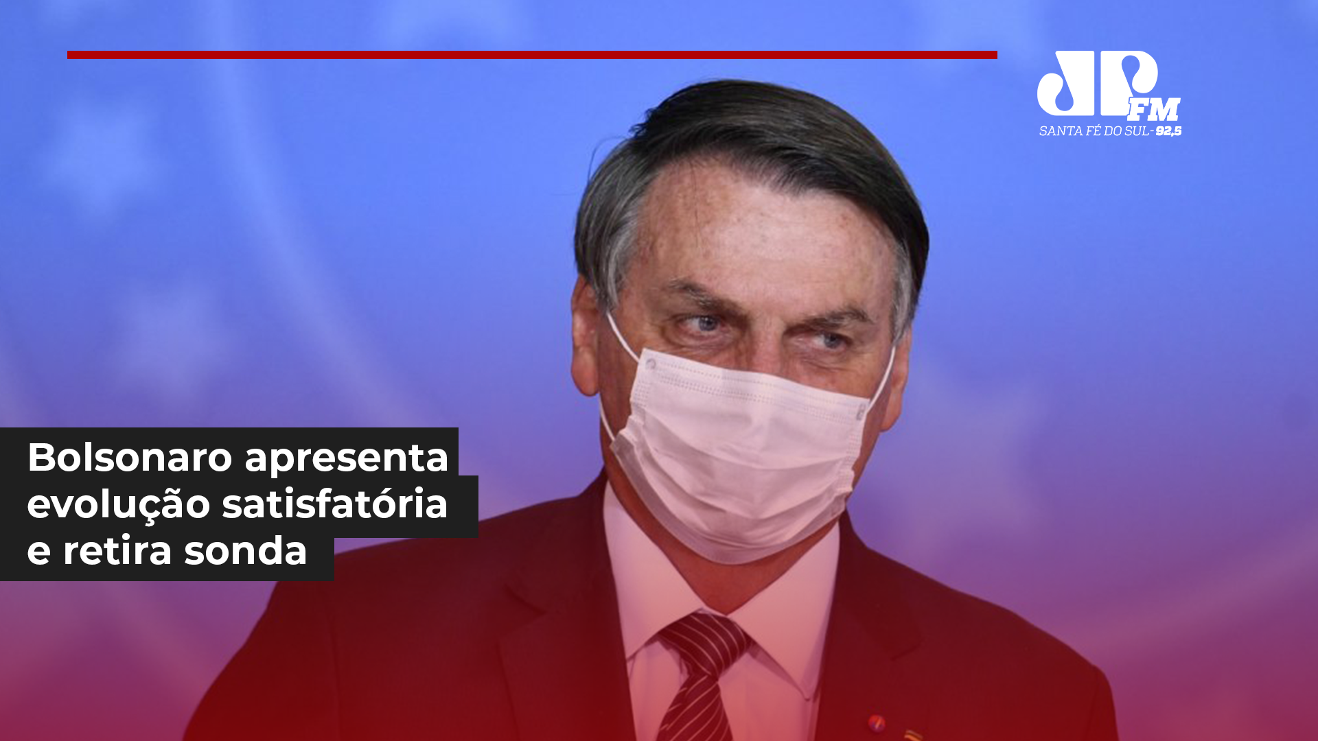 Internado em SP, Bolsonaro apresenta ‘evolução satisfatória’ e retira sonda