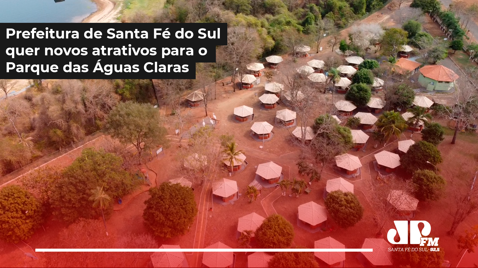 Prefeitura de Santa Fé do Sul quer novos atrativos para o Parque das Águas Claras com entrada gratuita