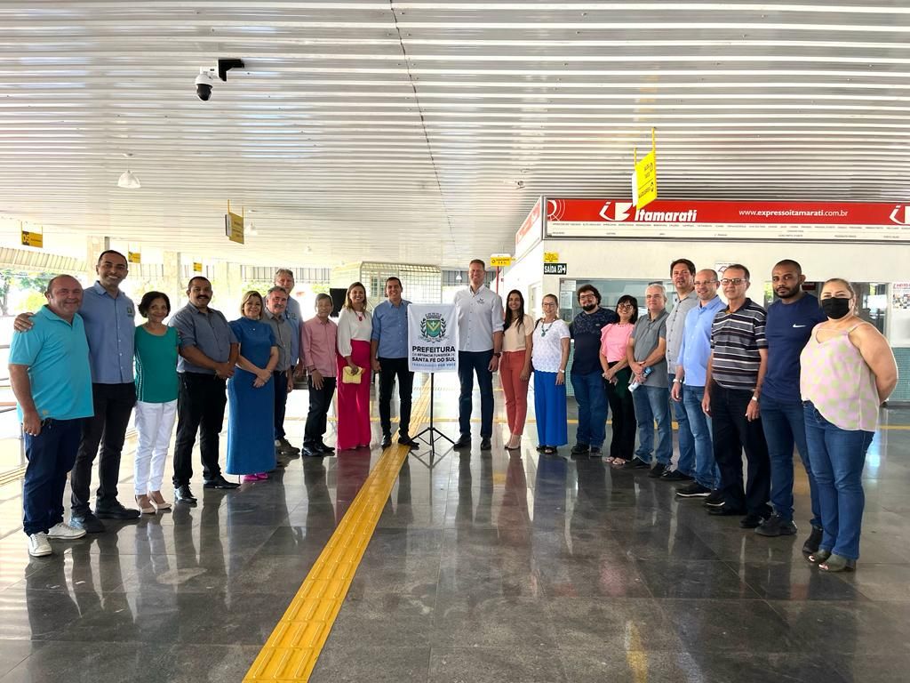 Prefeitura de Santa Fé do Sul conclui reforma e revitalização do Terminal Rodoviário