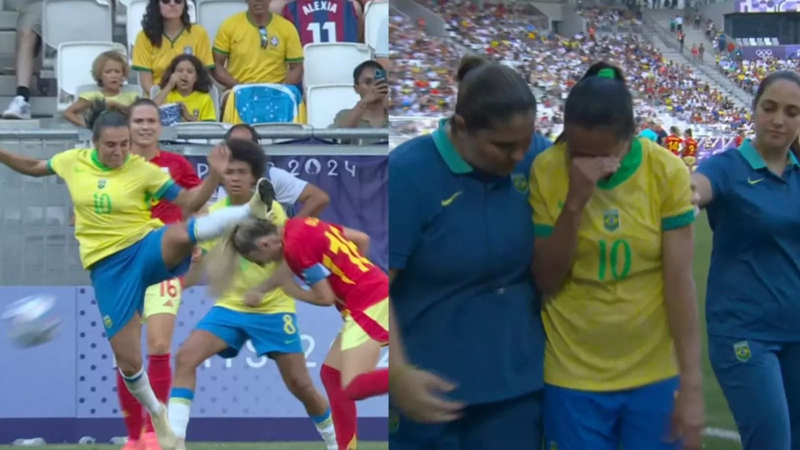 Seleção feminina de futebol sofre derrota contra a Espanha, mas garante vaga nas oitavas de final