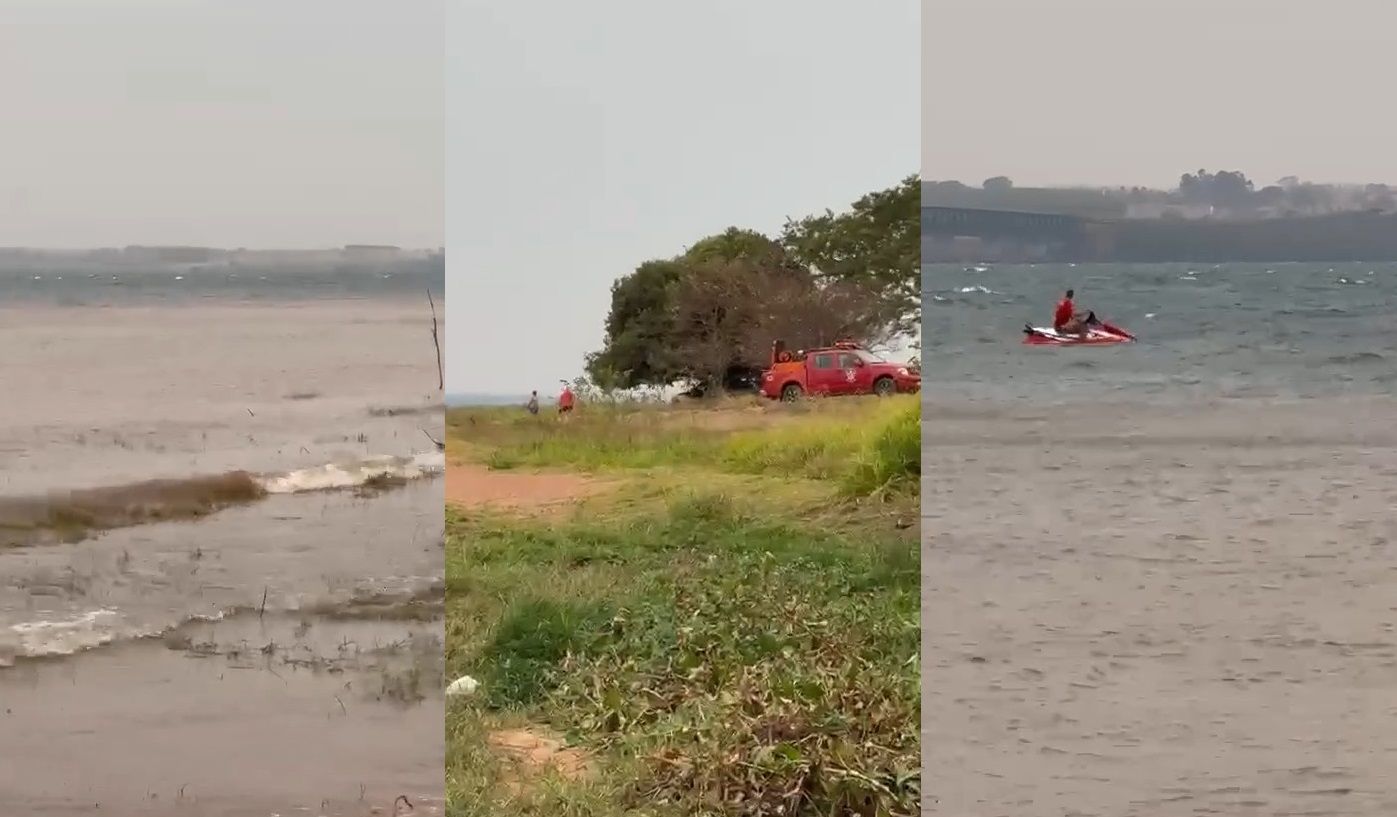 Corpo de Bombeiros de Aparecida do Taboado intensifica buscas por adolescente desaparecido no Rio Paraná