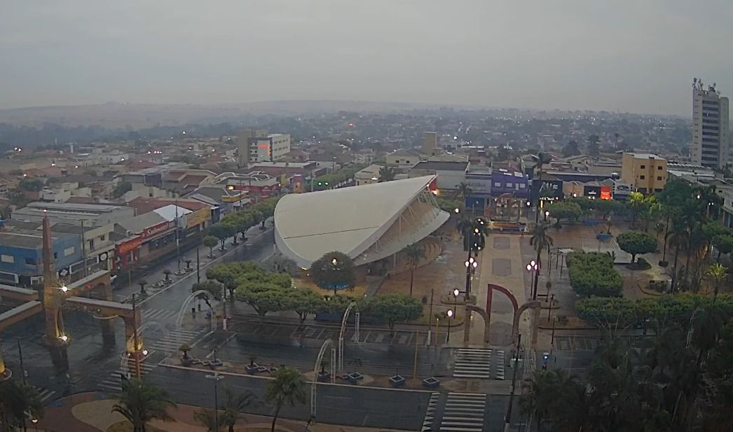 Chuva moderada retorna a Santa Fé do Sul; a previsão é de um cenário ainda instável