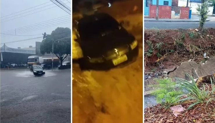 Jales registra maior volume de chuva do estado em 24 horas e enfrenta transtornos