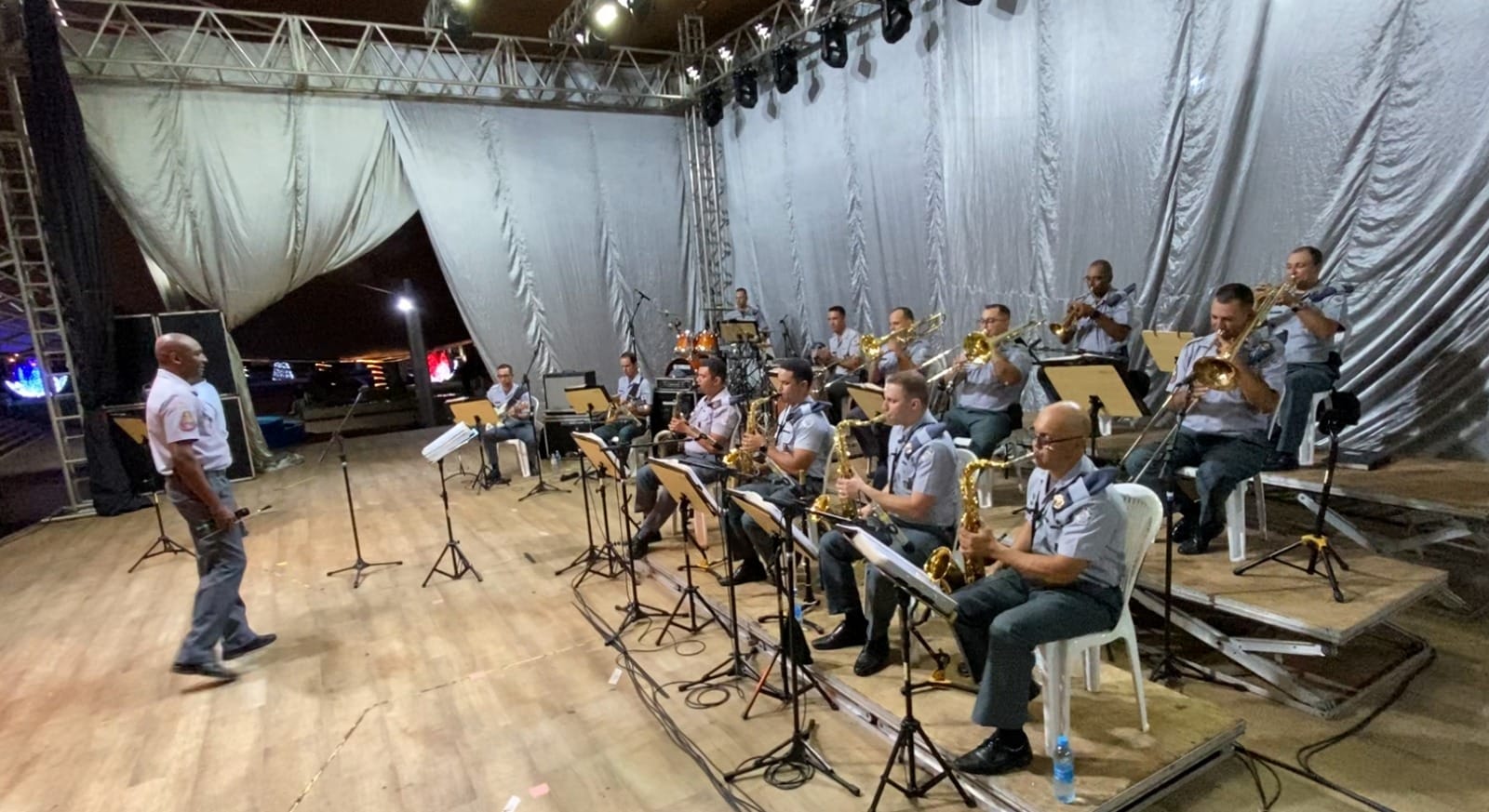 "Sonho de Natal" recebe apresentação especial da Banda Regimental de Música de Rio Preto