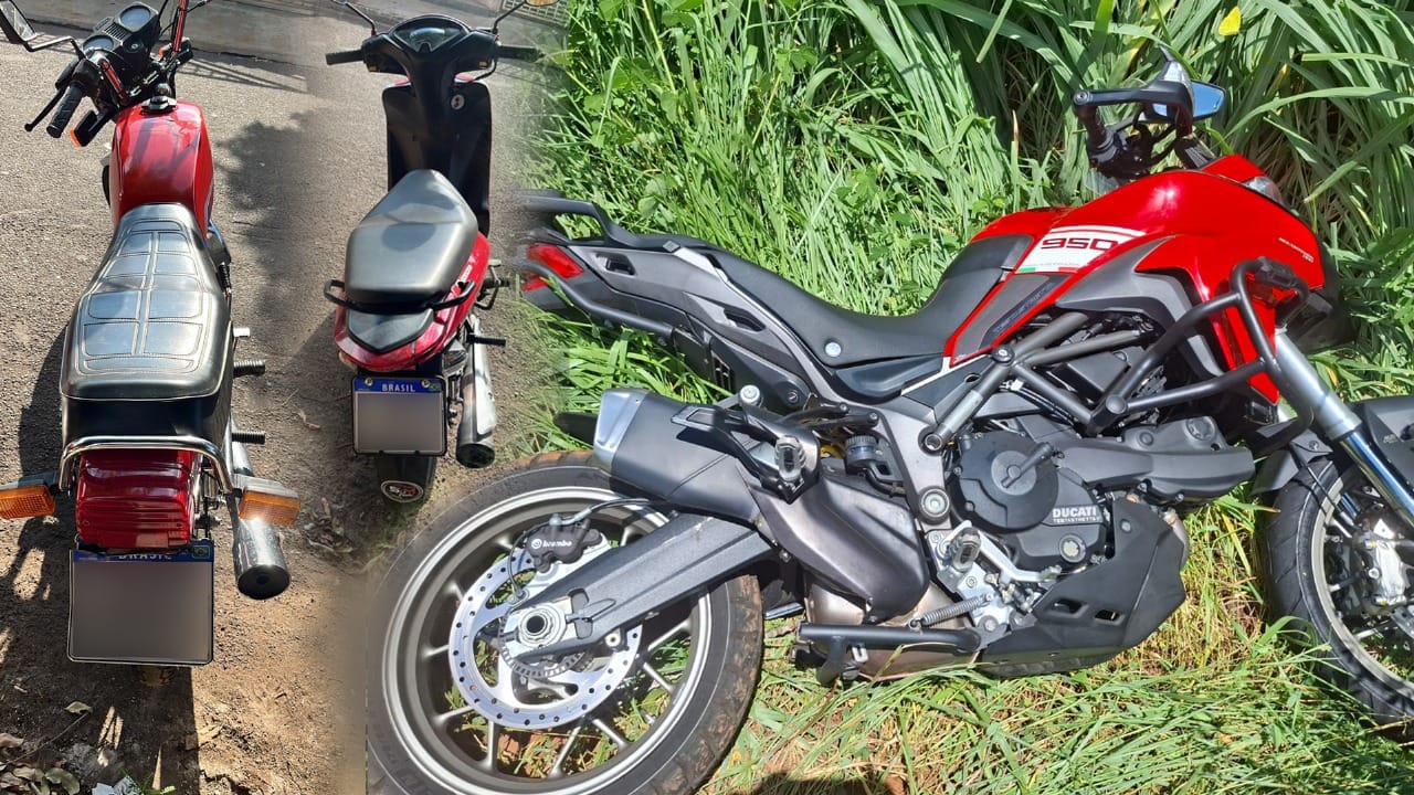 Jovens invadem loja de veículos e levam motocicletas em Santa Fé do Sul