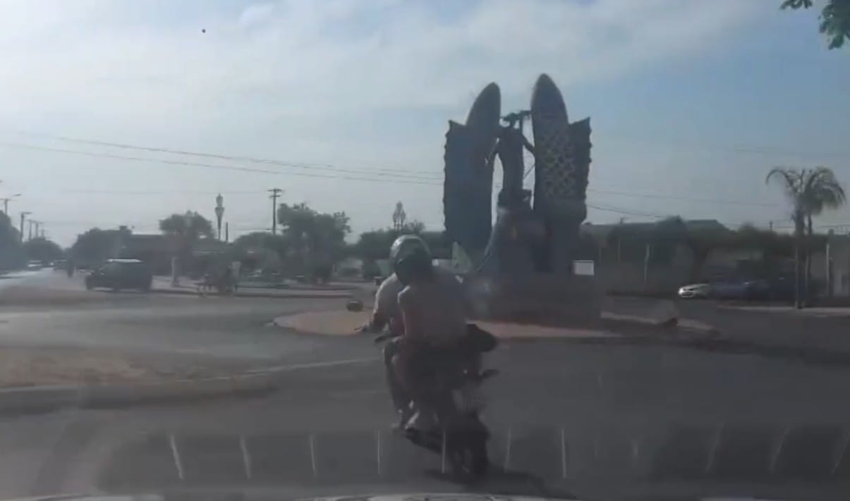 VÍDEO: Jovem de 22 anos é detido pela GCM após perseguição por direção perigosa em Santa Fé do Sul