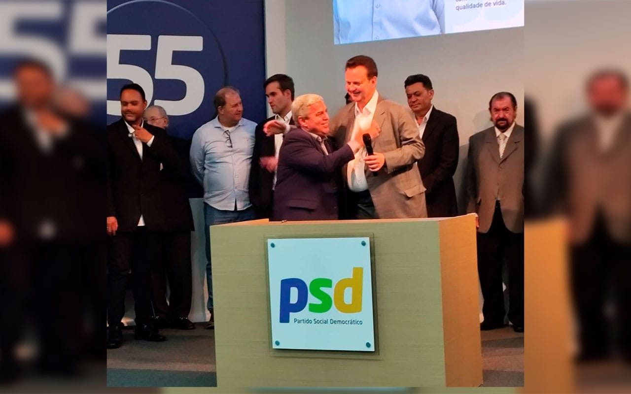 Prefeito de Santa Rita d’Oeste, Osmar Sampaio, deixa o PL e se filia ao PSD de Gilberto Kassab