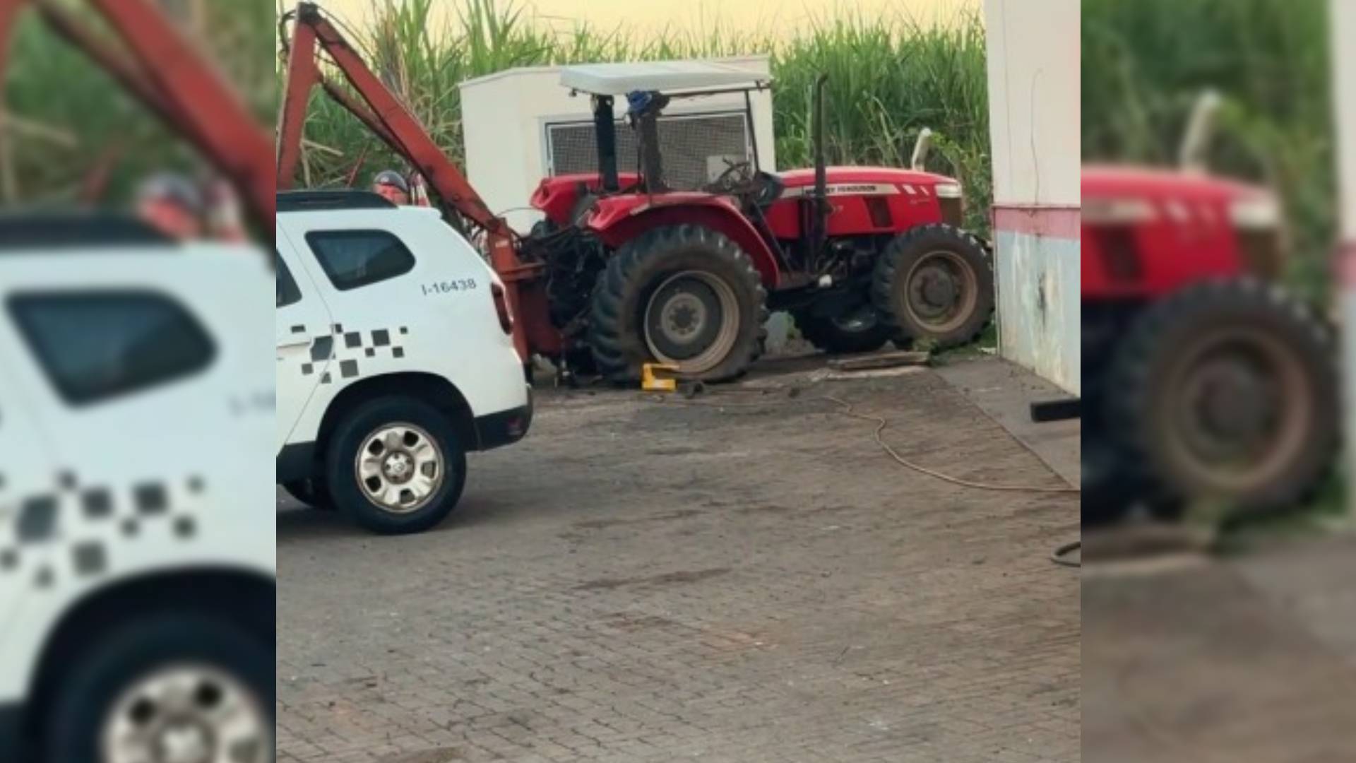 Borracheiro morre após ser prensado por trator durante manutenção em Rubinéia