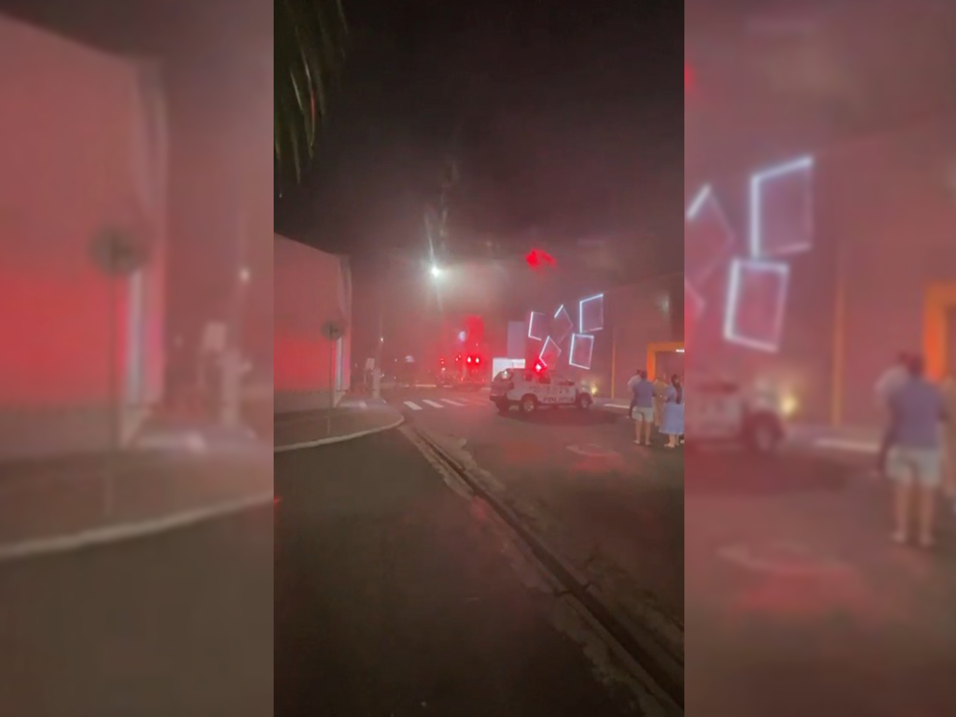 Incêndio atinge loja de confecções no centro de Santa Fé do Sul e mobiliza bombeiros