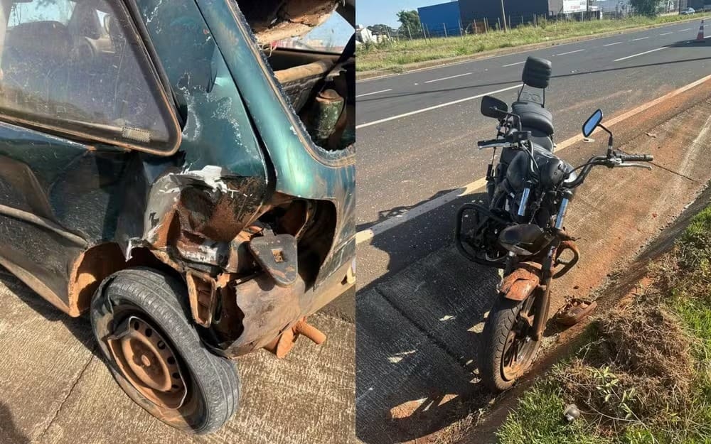 Motorista é preso por embriaguez após acidente com moto na BR-153 em José Bonifácio