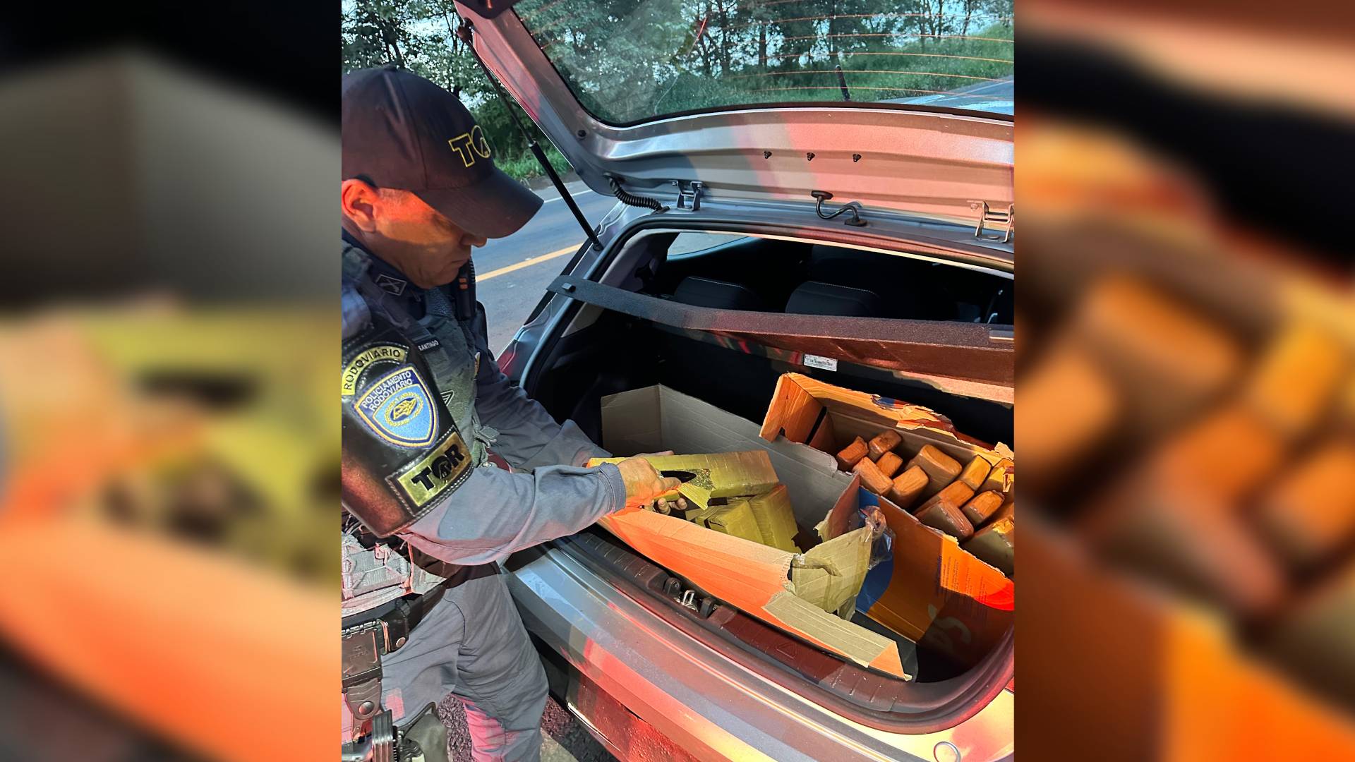 TOR apreende 40 kg de maconha e prende dois por tráfico na SP-310 em Auriflama