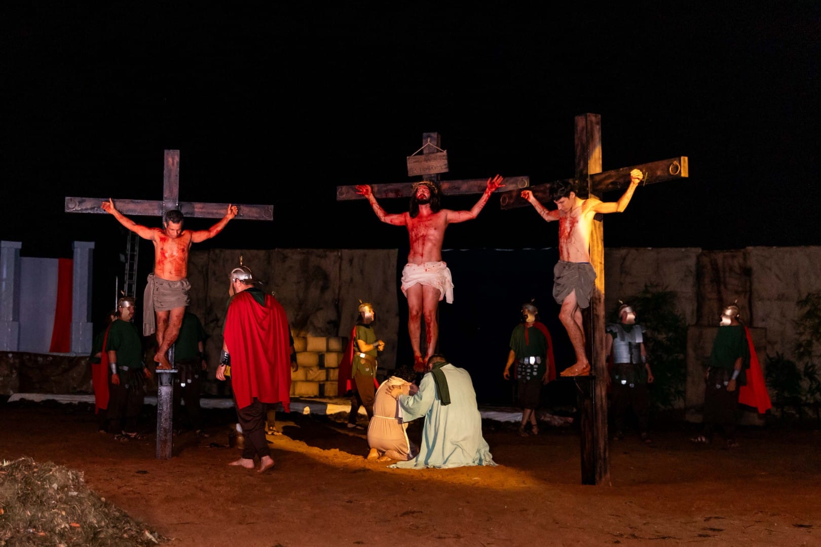 Santa Rita d’Oeste recebe tradicional encenação da Paixão de Cristo nesta Sexta-Feira Santa