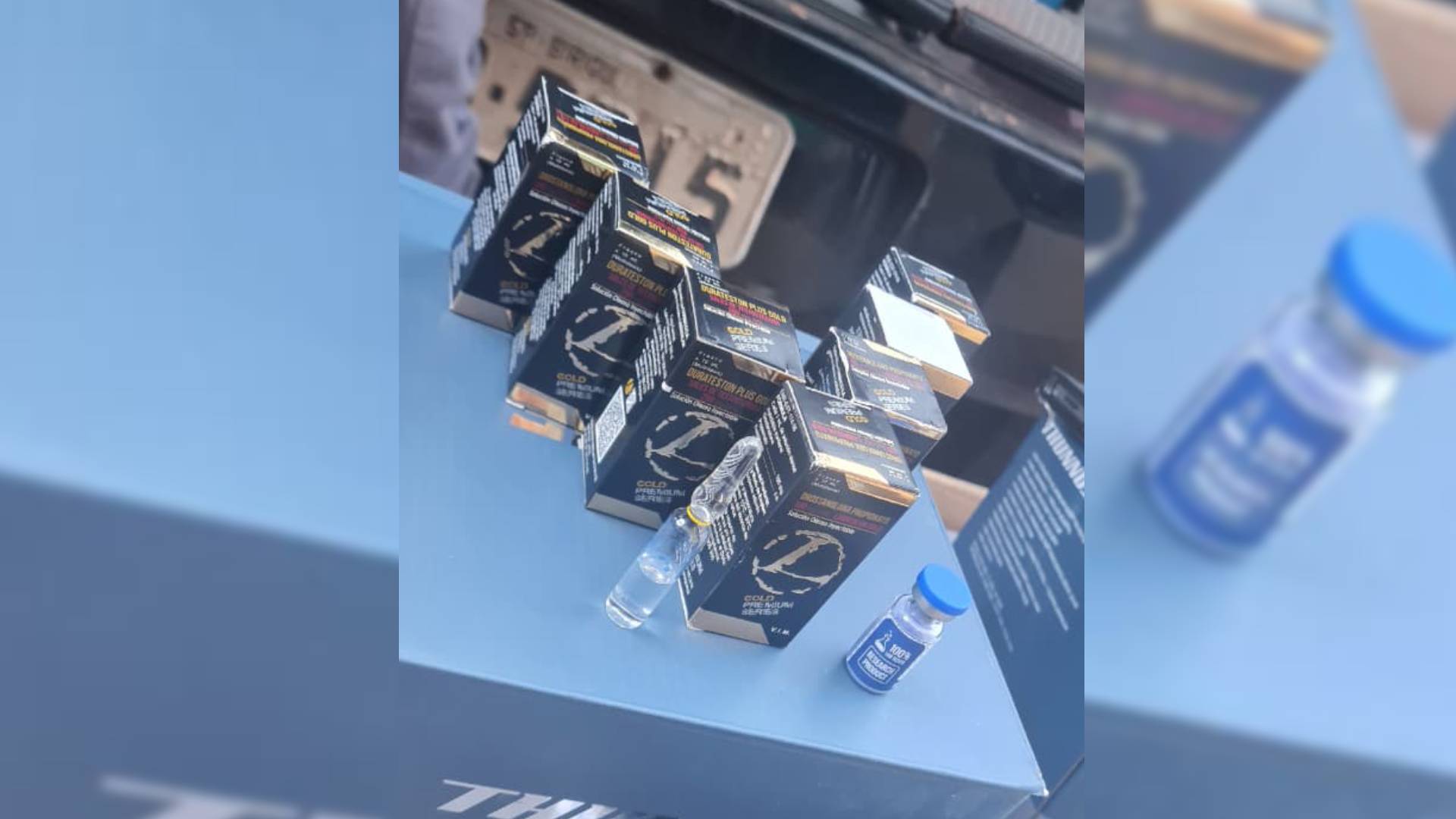 Dupla é presa com anabolizantes e mercadorias ilegais na SP-310 em Sud Mennucci