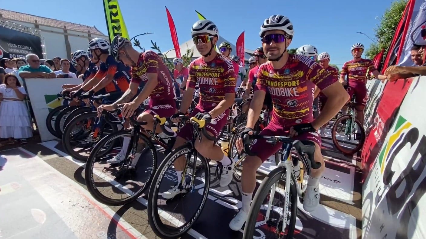 VÍDEO: Três Fronteiras abre Volta Ciclística Internacional no noroeste paulista