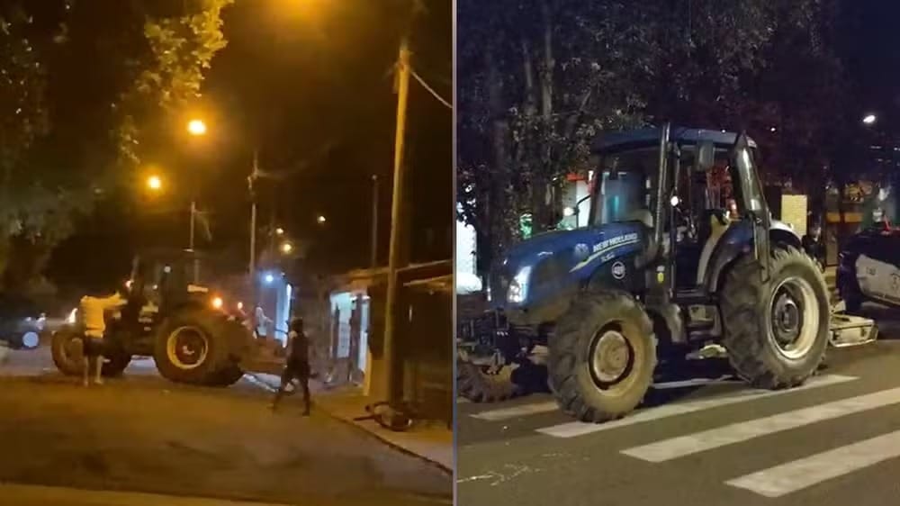 Servidor usa trator da prefeitura para invadir casa da filha e causar danos em Ilha Solteira