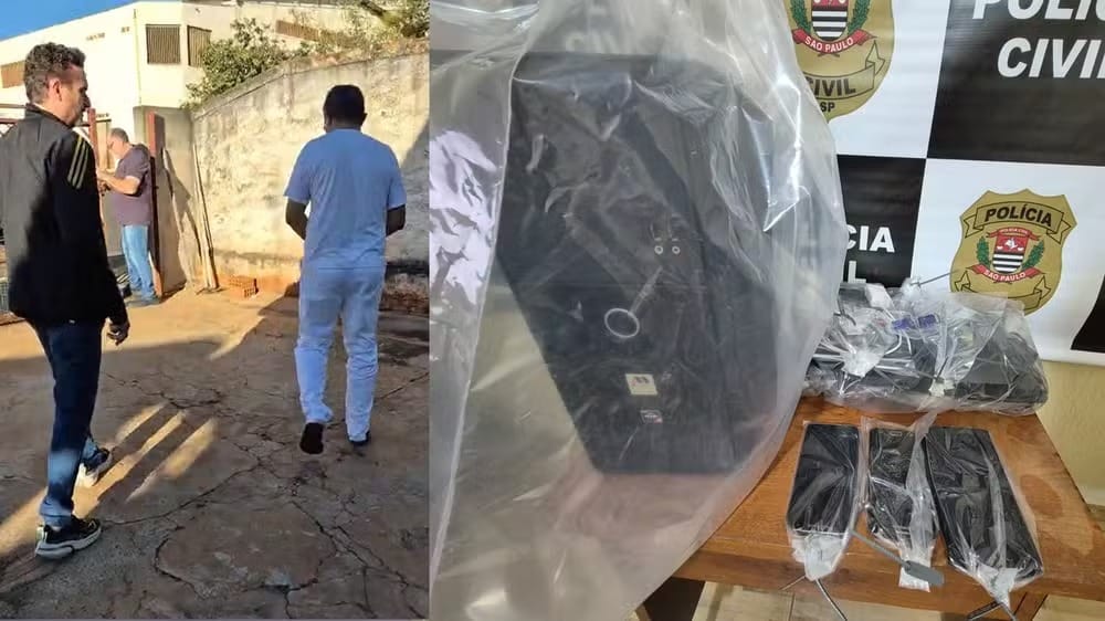 Homem é preso em Votuporanga por suspeita de armazenar e compartilhar material de abuso sexual infantil