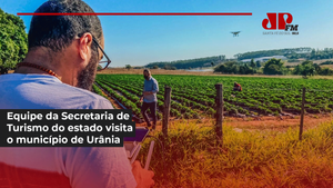 Equipe da Secretaria de Turismo do Governo Estadual visita Urânia para conhecer atrativos turísticos