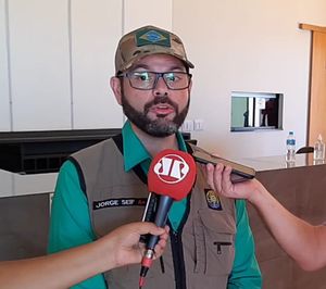Secretário nacional de Pesca e Aquicultura, Jorge Seif, visita pisciculturas de Santa Fé do Sul