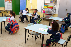 Cerca de 4.500 alunos retornarão as salas de aula a partir do dia 25 de julho em Santa Fé do Sul