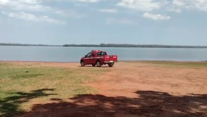 Bombeiros encontram corpo de homem que se afogou na prainha de Santa Clara D'Oeste