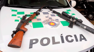 Homem é preso por posse ilegal de arma de fogo em Pedranópolis