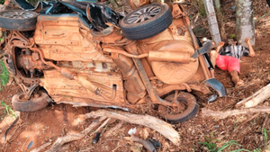 Homem morre após capotamento em vicinal em Santana da Ponte Pensa