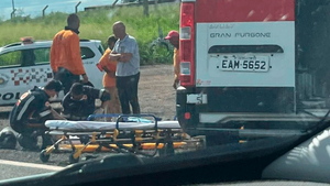 Duas pessoas ficam feridas em acidente na rodovia Euclides da Cunha em Estrela D'Oeste