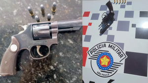 Homem é preso após ameaçar filha com arma de fogo em Santa Albertina