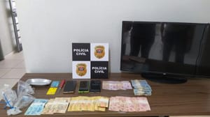 Polícia Civil cumpre mandado de busca e apreensão e prende homem por tráfico de drogas em Santa Fé do Sul