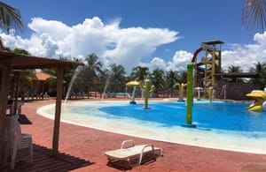 Mulher de 67 anos morre após descer de toboágua em parque aquático em Santa Clara d’Oeste