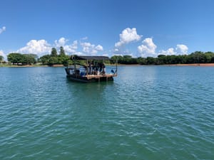 Pescadores encontram corpo de homem no Rio Paraná, em Rubinéia