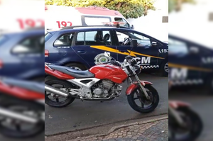 Motociclista embriagado cai durante fuga após briga e tem moto apreendida em Santa Fé do Sul