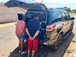 Casal condenado por tráfico é preso em Rubinéia durante operação da Polícia Civil