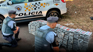 Operação conjunta apreende mais de 275 kg de cocaína na SP-310