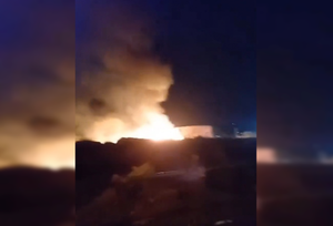 Homem é levado à delegacia após atear fogo em pastagem em Fernandópolis