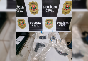 Operação “Têmis”: Polícia Civil cumpre mandados e encontra drogas, anabolizantes e simulacro de arma em Urânia