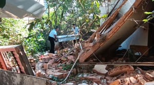 Polícia investiga morte de homem após explosão e desabamento de casa em Andradina