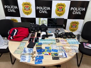 Casal é preso em Ilha Solteira suspeito de comprar cartões de auxílios e sacar dinheiro de idosos