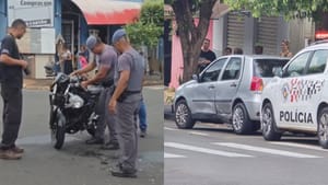 Motociclista de 19 anos morre após colisão com carro no centro de Santa Fé do Sul