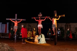 Santa Rita d’Oeste recebe tradicional encenação da Paixão de Cristo nesta Sexta-Feira Santa
