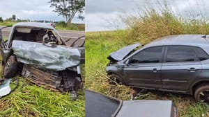 Homem morre e três ficam feridos após batida frontal em rodovia de Fernandópolis