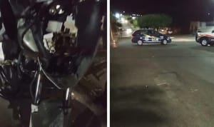 Pedestre sofre fratura exposta após ser atingido por motocicleta em Santa Fé do Sul
