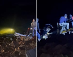 Homem morre após caminhonete ser atingida por motorista embriagado e cair no Rio Paraná entre Selvíria e Ilha Solteira