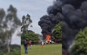 Queda de avião em Marília deixa dois mortos e um ferido; piloto de Jales está entre vítimas