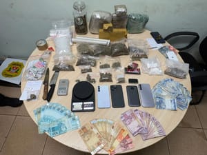 Homem é preso por tráfico de drogas em Ilha Solteira com mais de 4,5 kg de entorpecentes