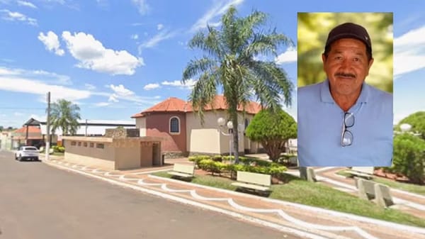 Homem é encontrado morto em banheiro de praça em Suzanápolis; suspeito é preso