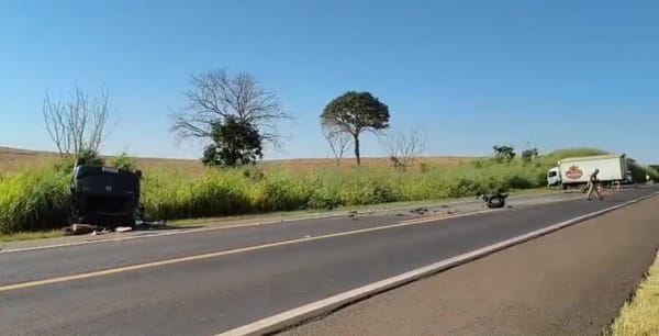 Morador de Santa Fé do Sul morre em grave acidente na Rodovia Elyeser Montenegro Magalhães (SP-463)