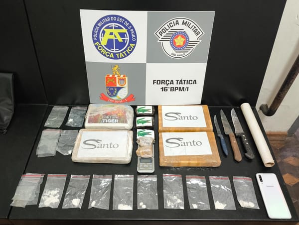 Homem é preso após fugir da polícia com drogas avaliadas em mais R$ 140 mil em Votuporanga
